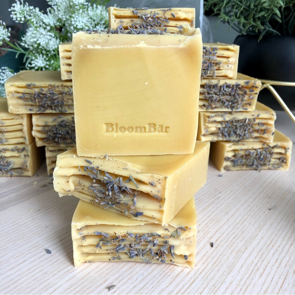 Orange Lavender | Handcrafted Body Soap Bar - Set of 2